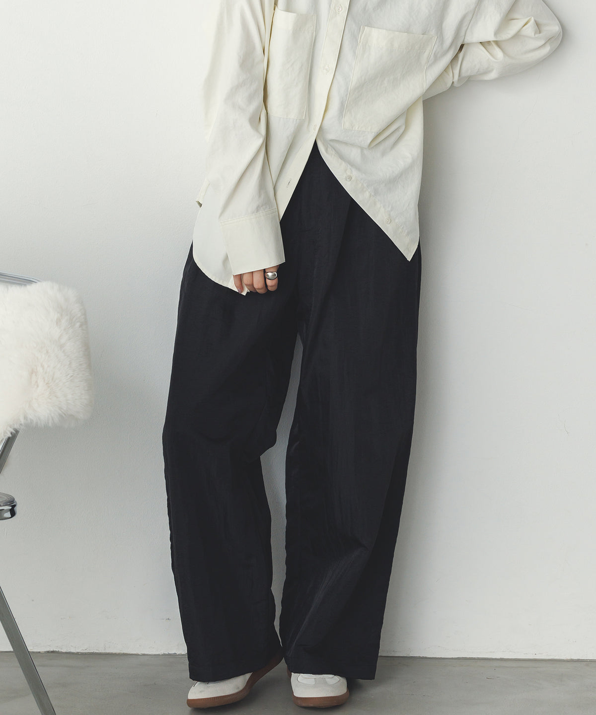 別注 Dry Stretch Twill Tuck Straight Pants | Goldwin(ゴールド 