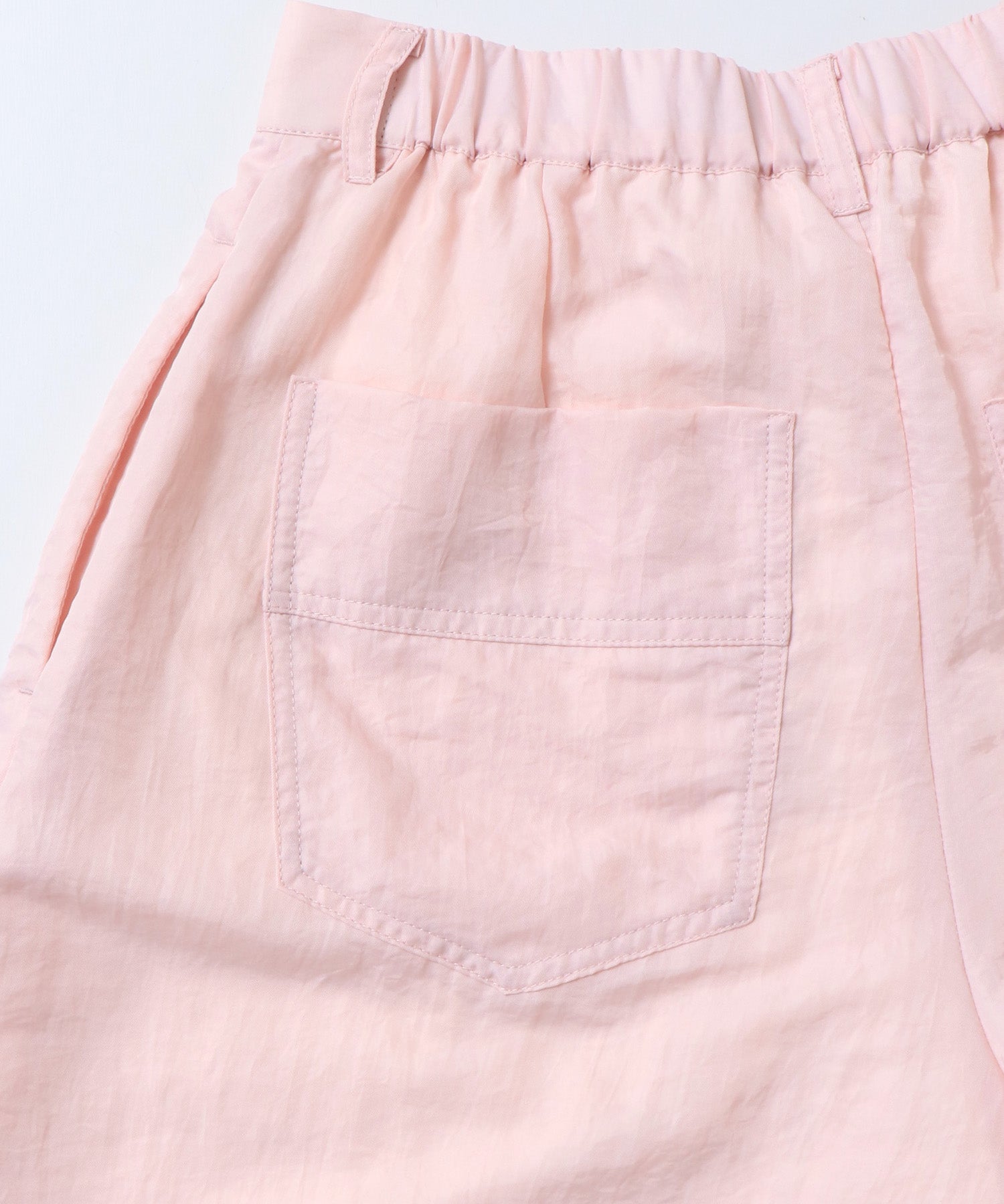 ナイロンツイル タックパンツ