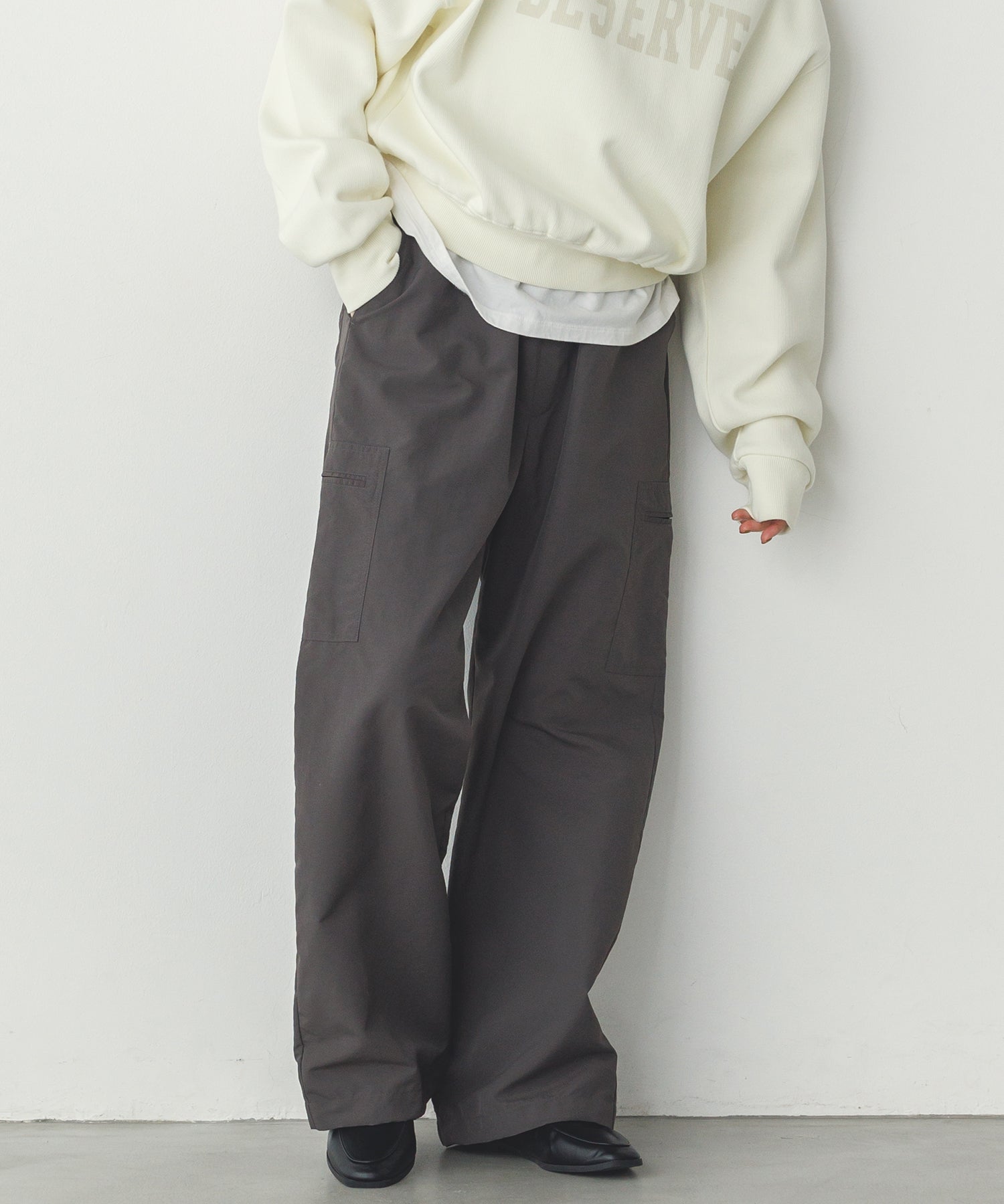 ナイロン カーゴパンツ