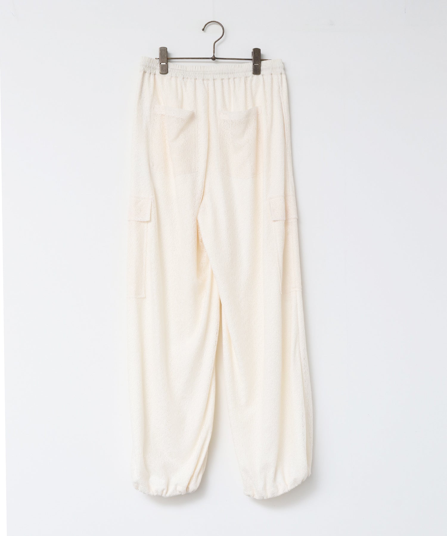 メッシュレース カーゴパンツ