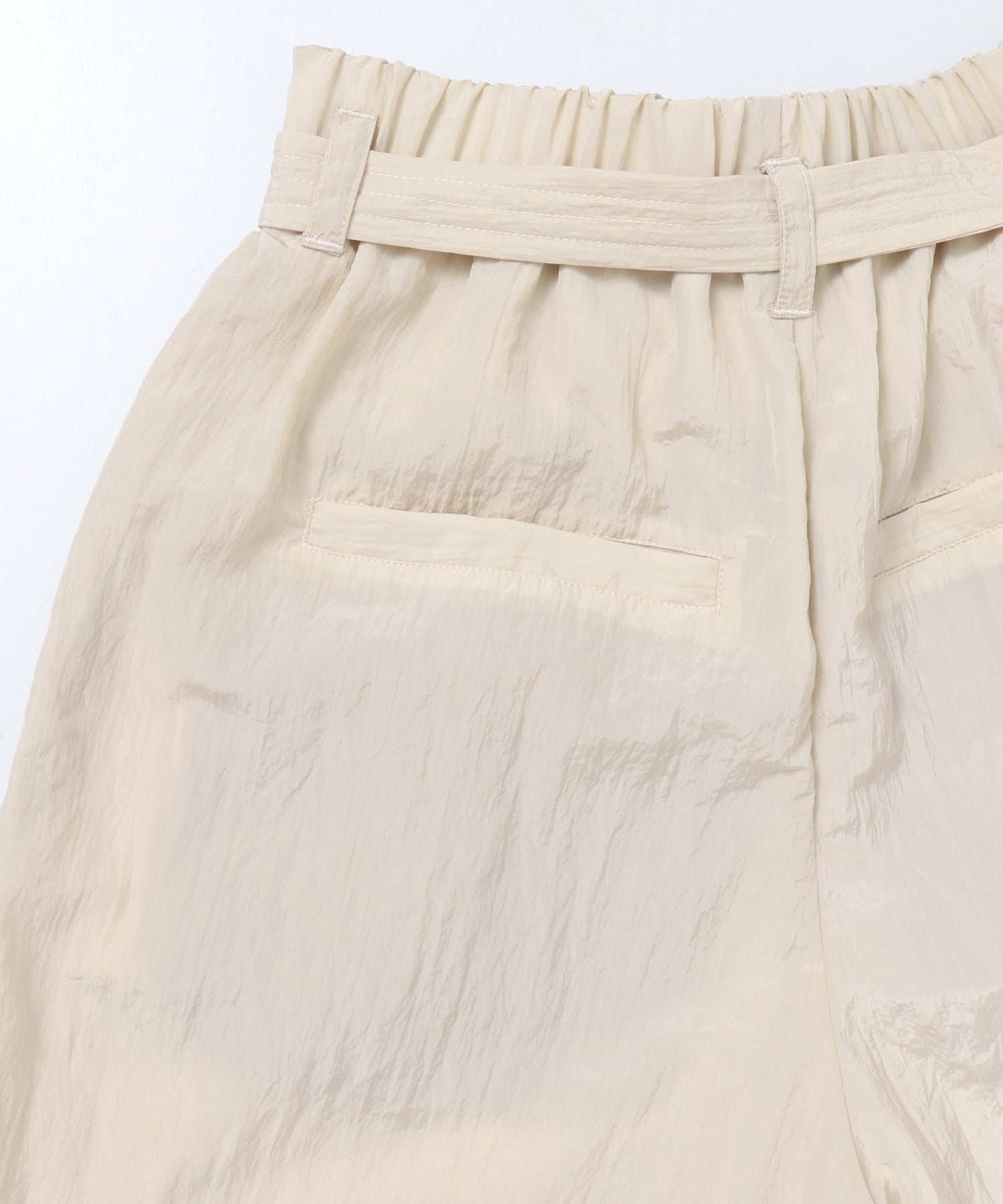 ワッシャー加工 ワイドストレートパンツ