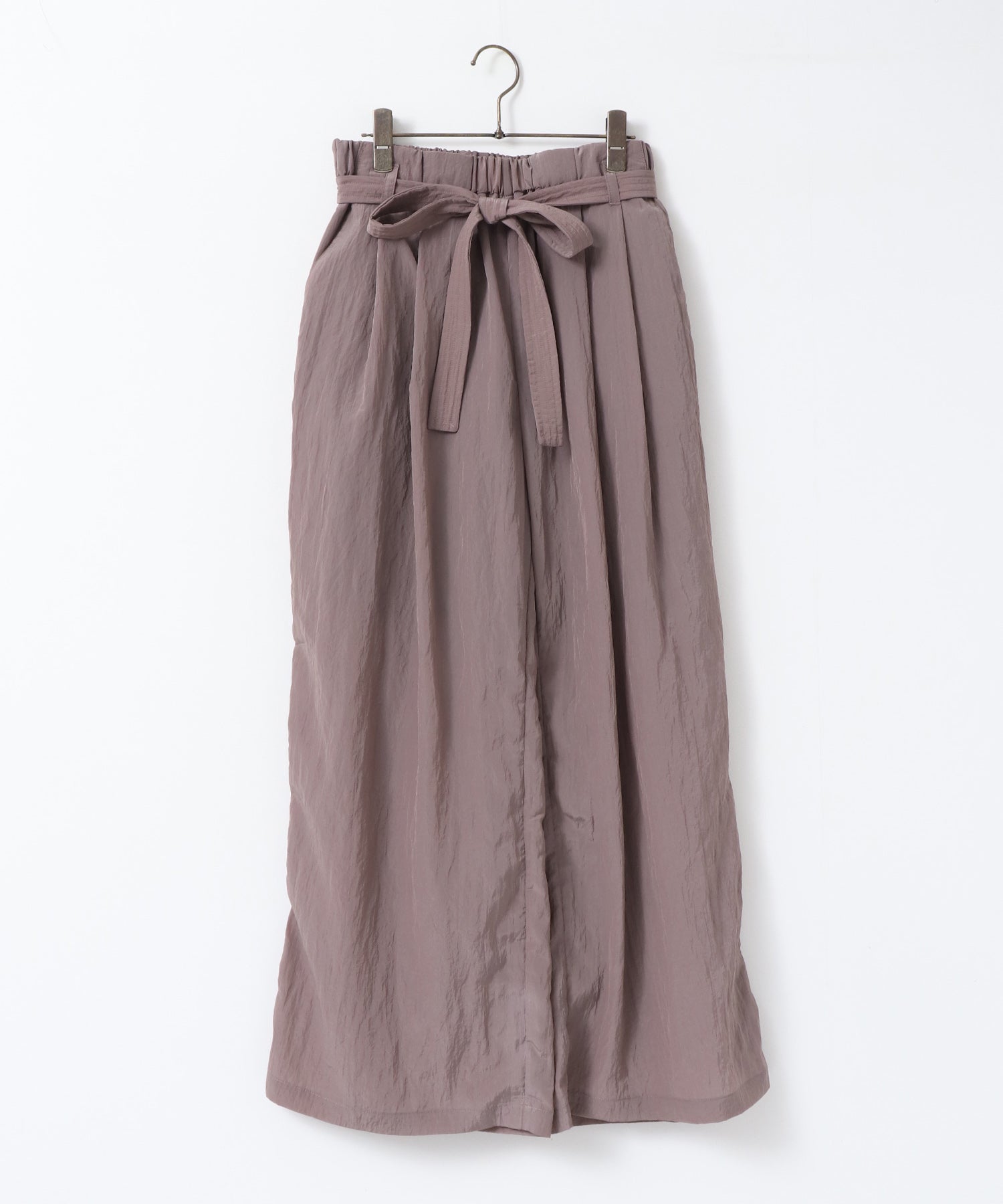 ワッシャー加工 ワイドストレートパンツ