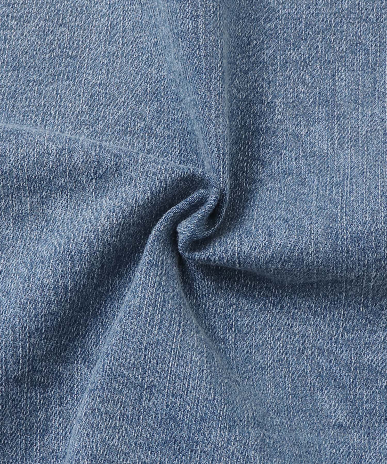 DENIM/TWILL WIDE PANTS