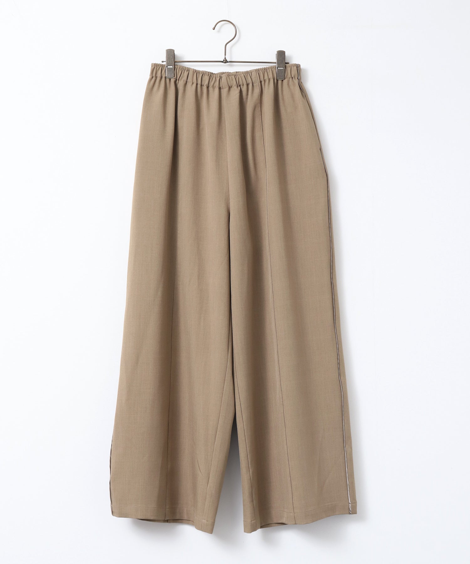 SIDE LINE WIDE STRAIGHT PANTS