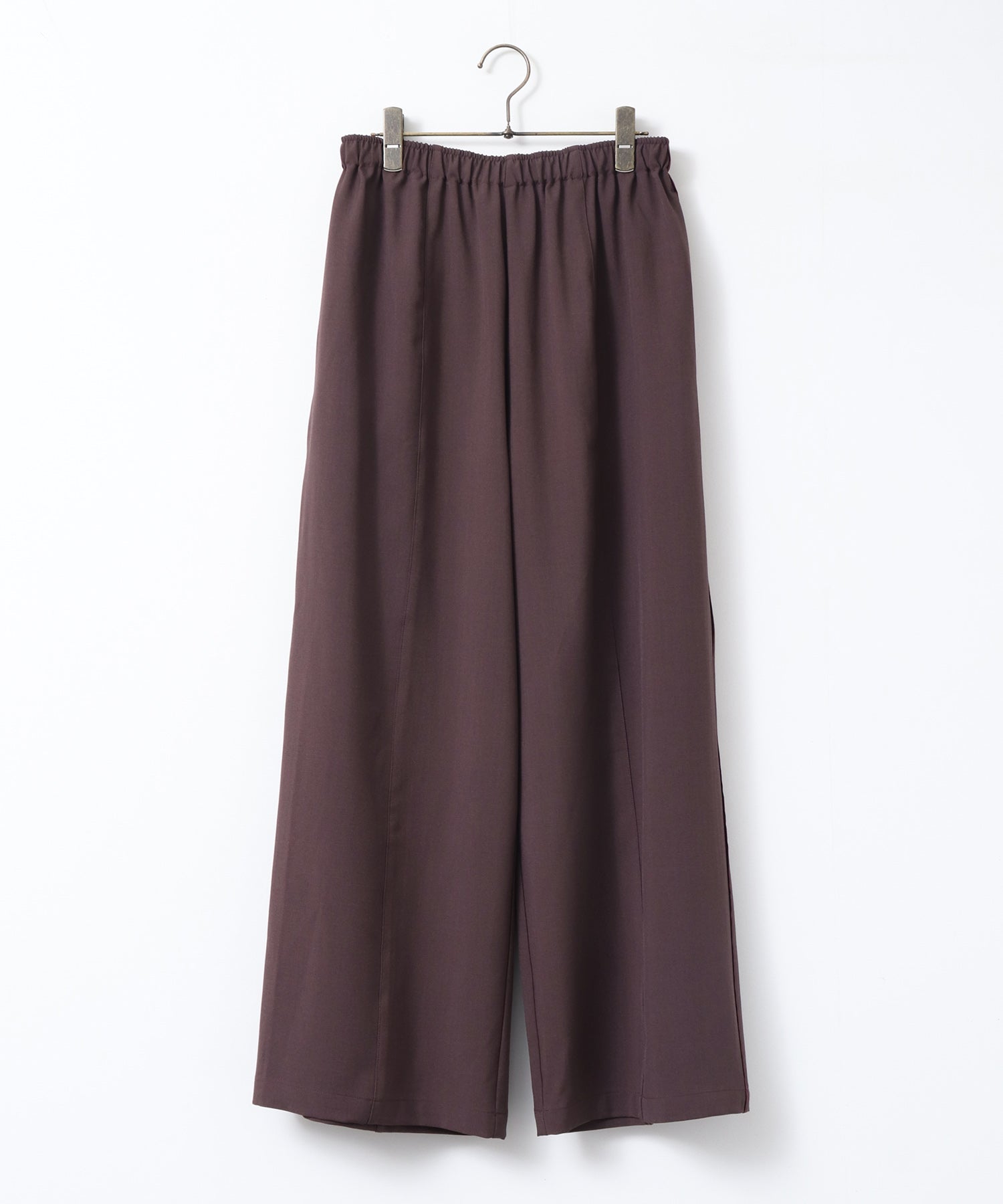 SIDE LINE WIDE STRAIGHT PANTS
