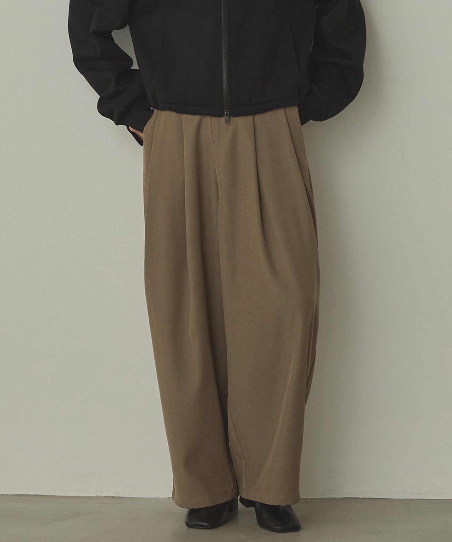 POLY TWILL CURVY PANTS