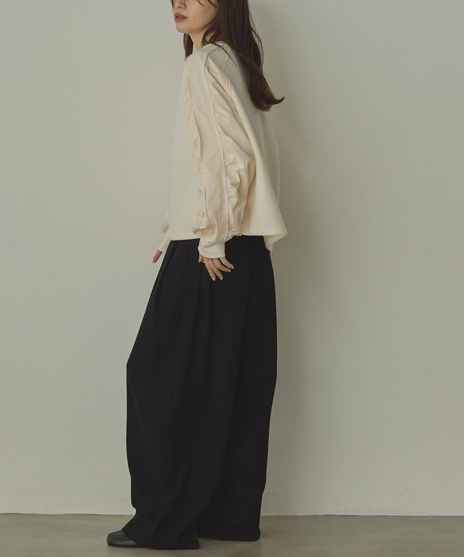 POLY TWILL CURVY PANTS
