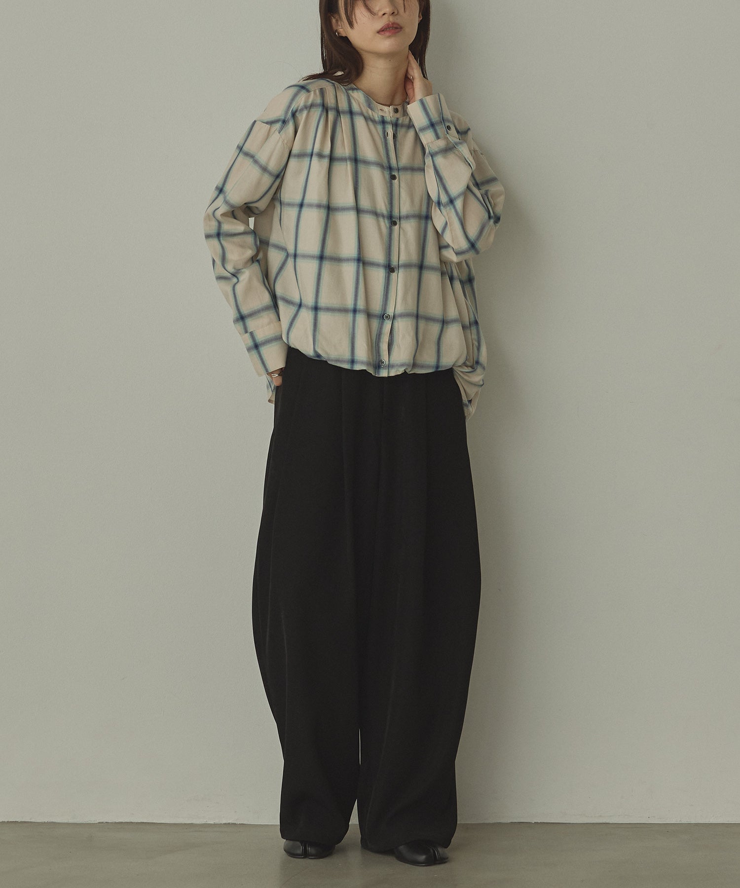 POLY TWILL CURVY PANTS