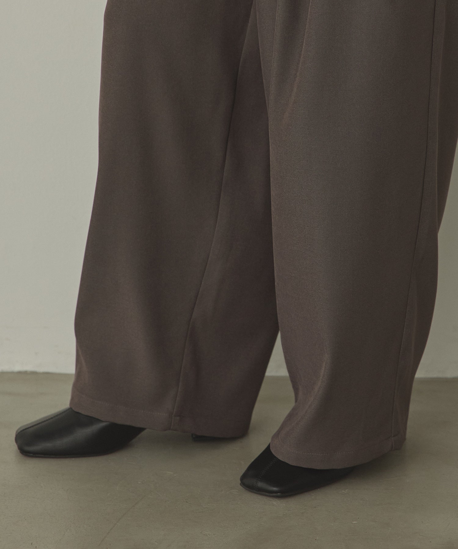 POLY TWILL CURVY PANTS