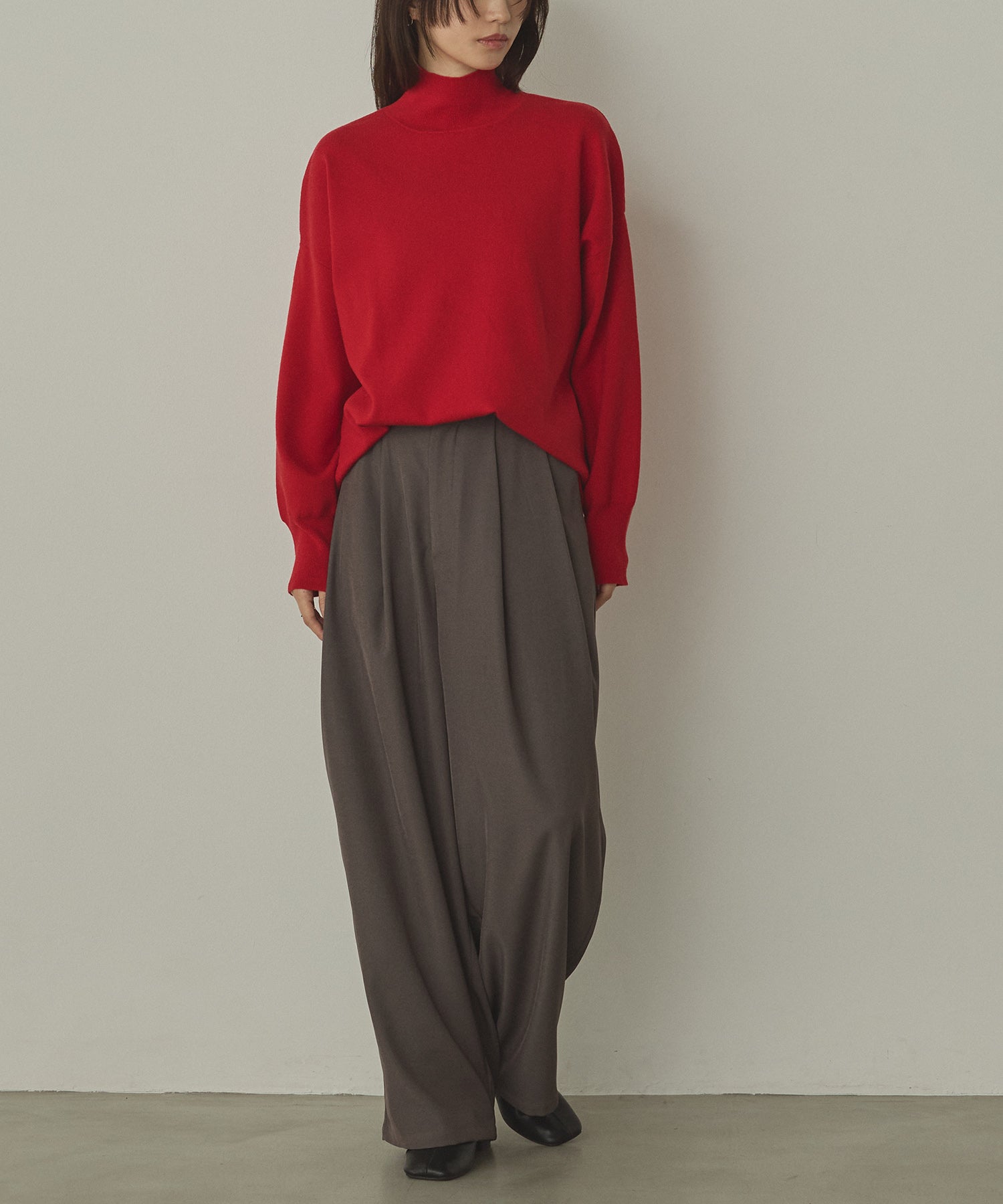 POLY TWILL CURVY PANTS