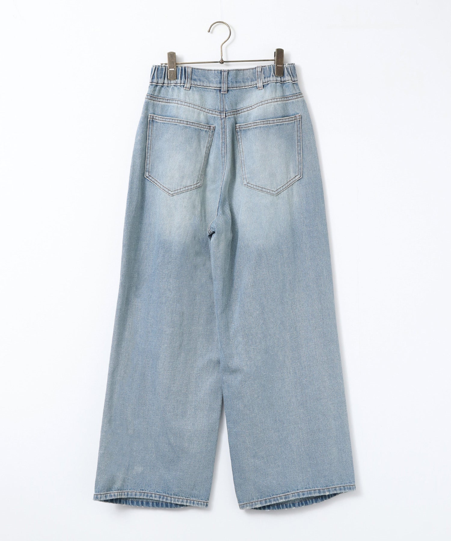 10ozポケットタック デニムパンツ