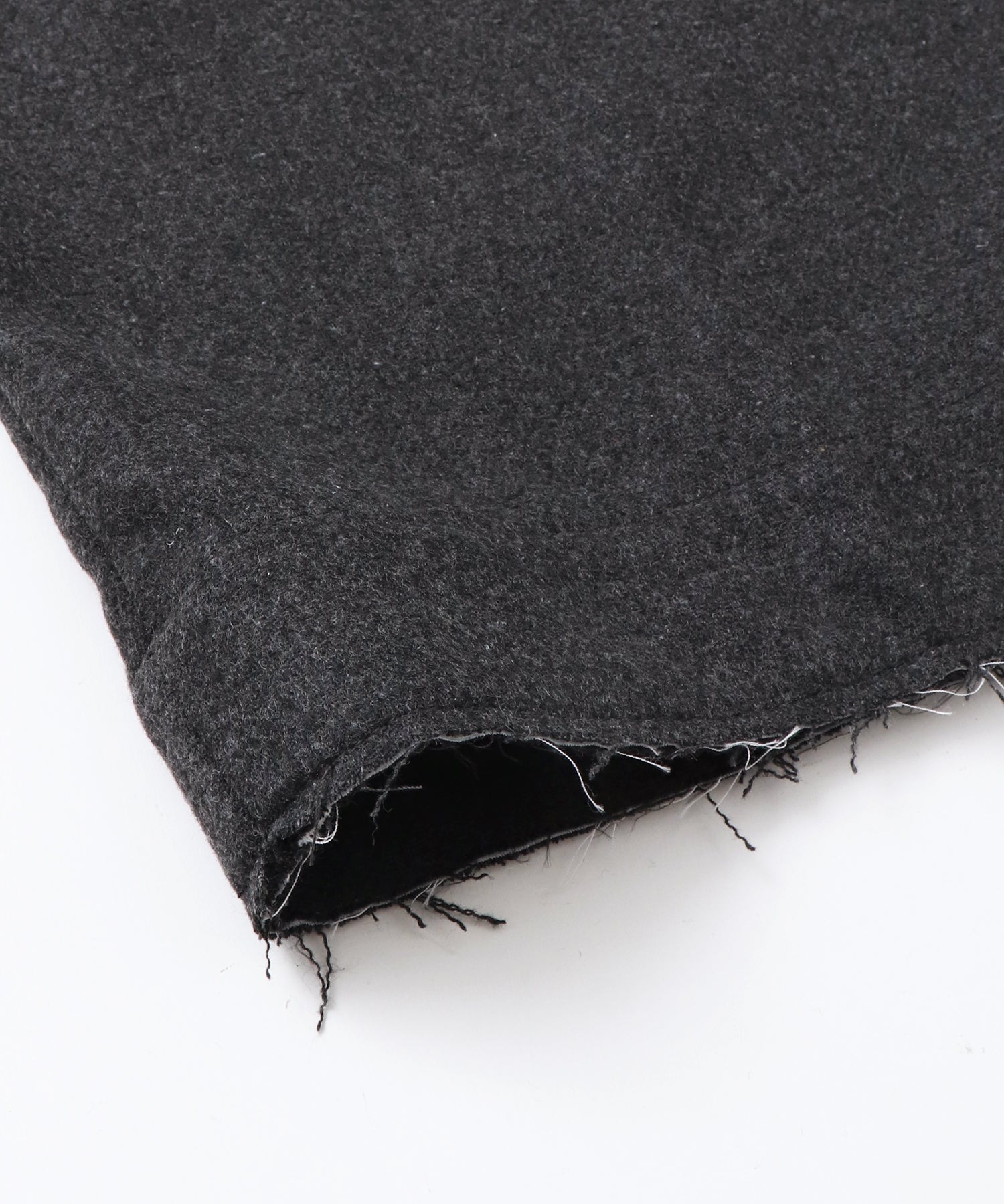 WOOL BLEND WIDE TUCK PANTS