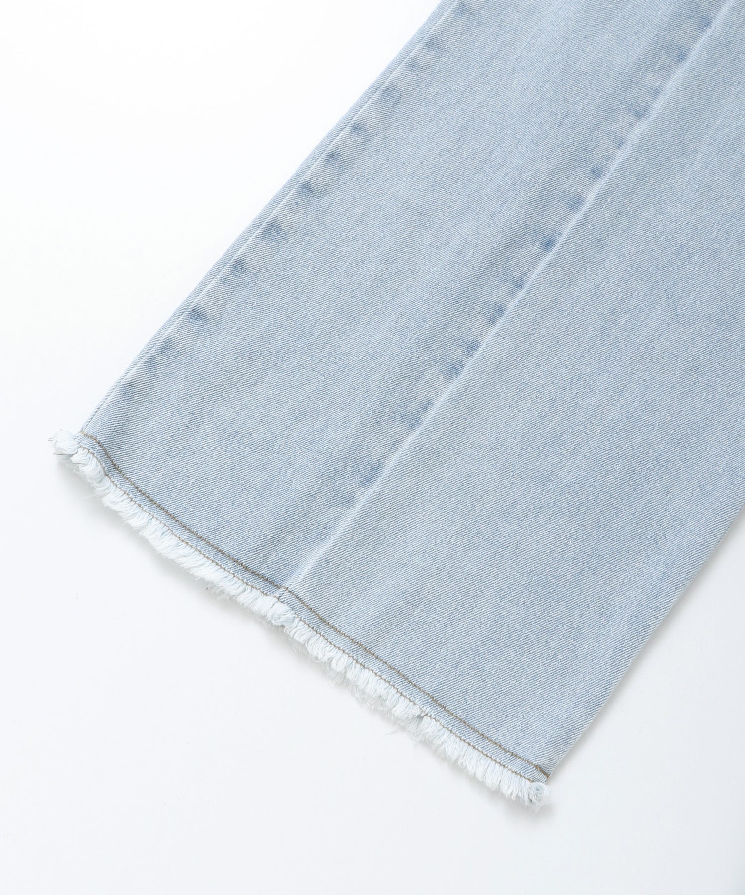 バイカラーデニムパンツ