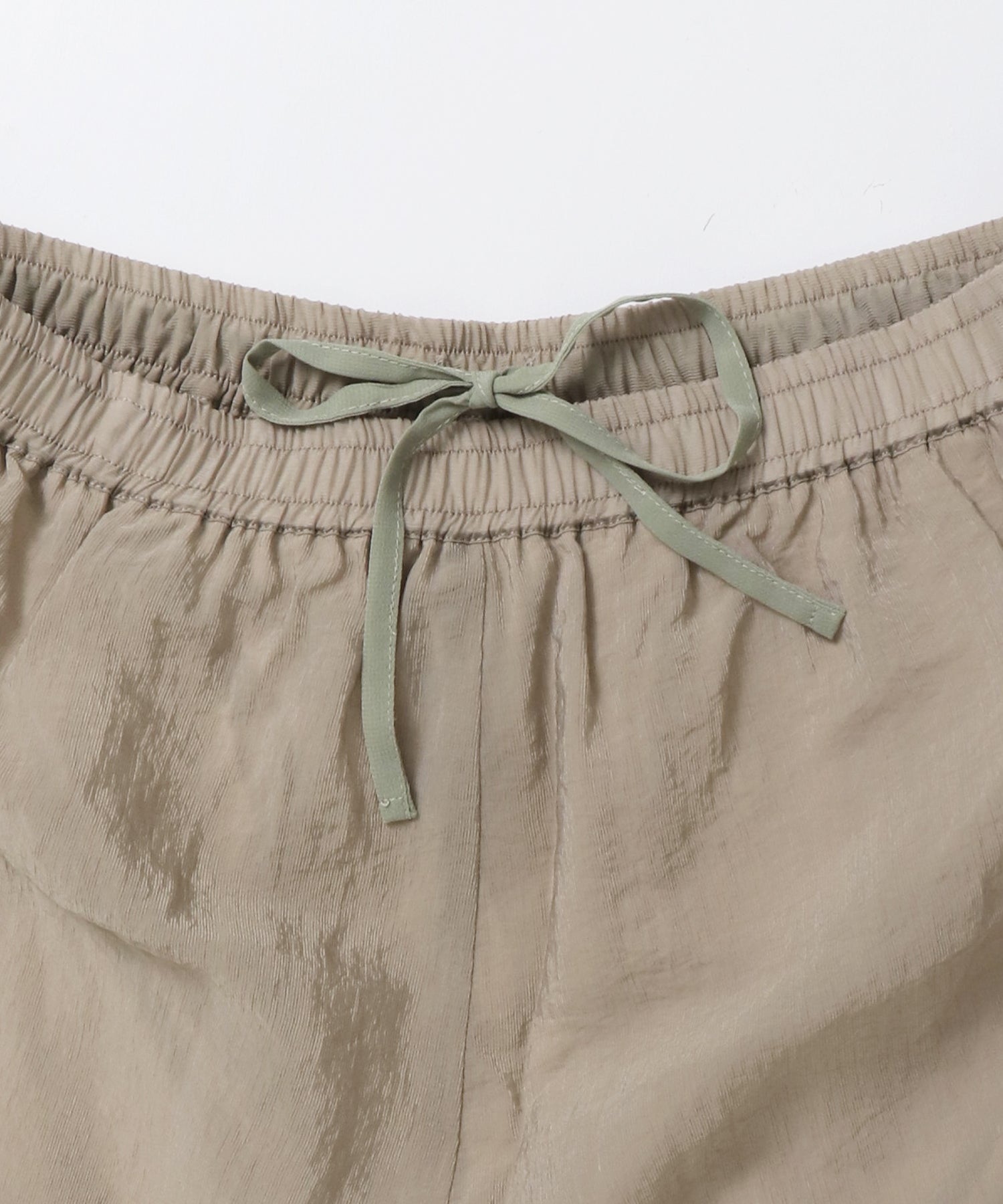 GLOSSY SHEER EASY PANTS