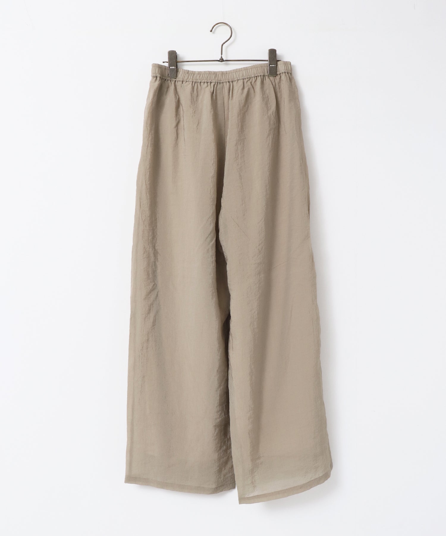 GLOSSY SHEER EASY PANTS