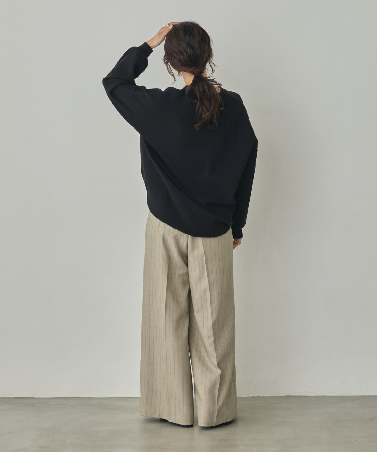 PLEATED PANTS