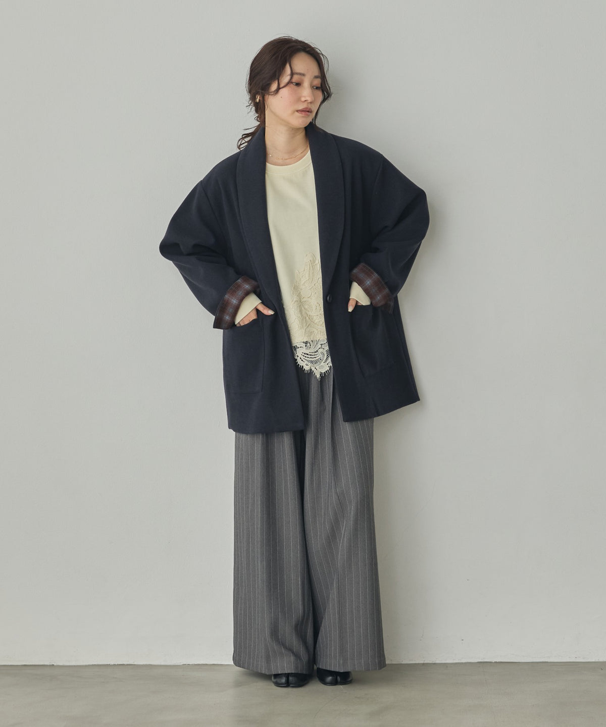 PLEATED PANTS