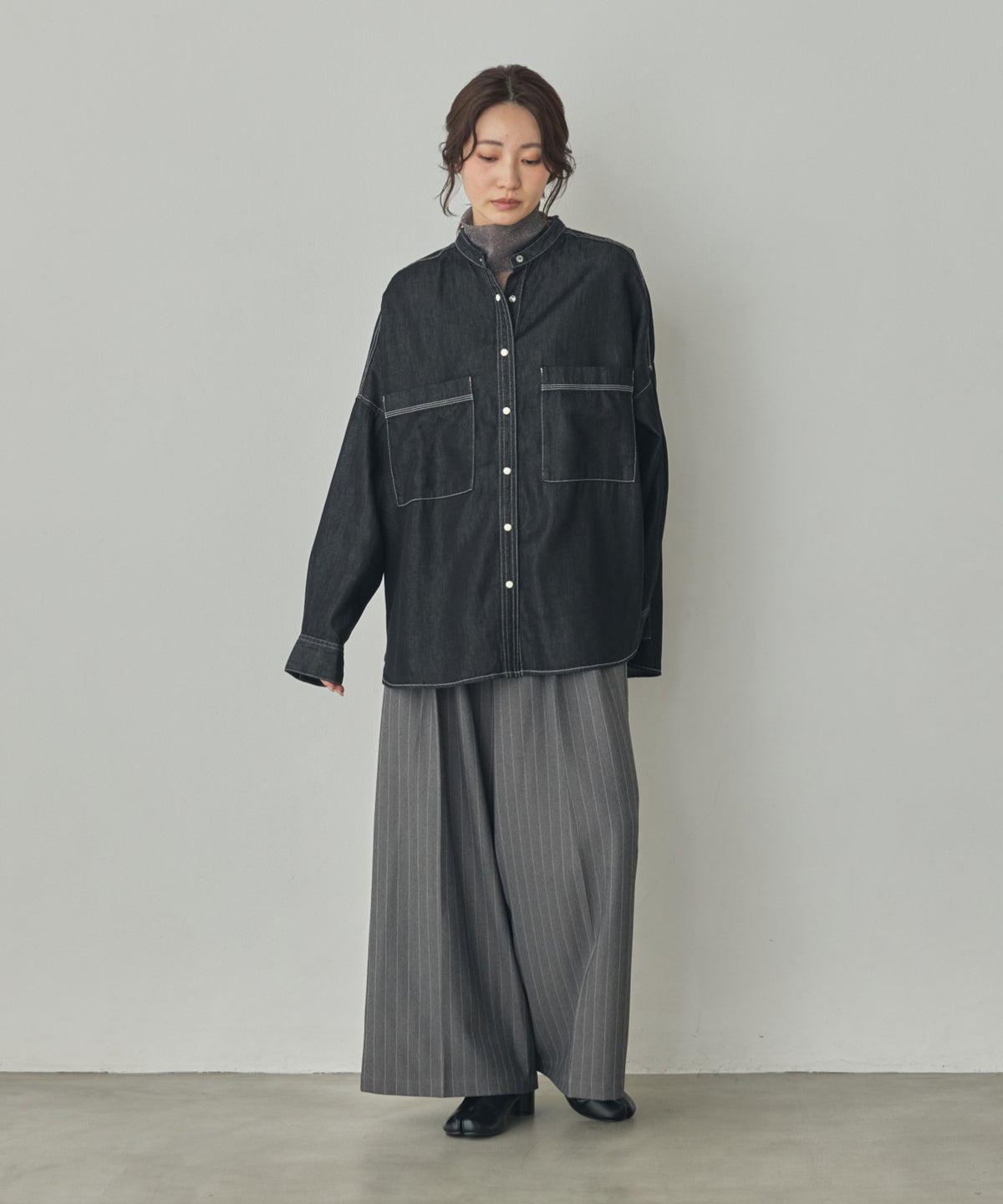 PLEATED PANTS