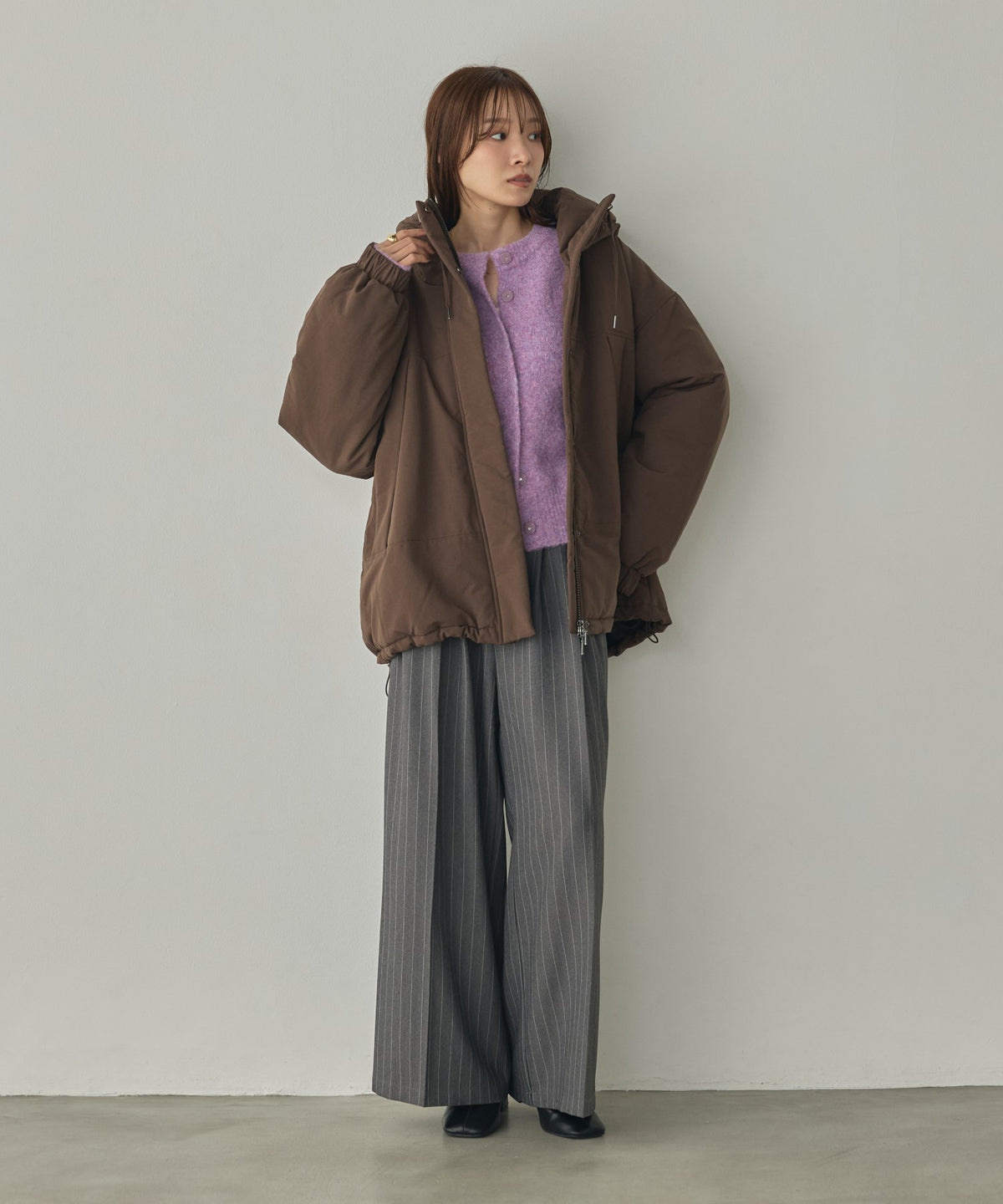 PLEATED PANTS
