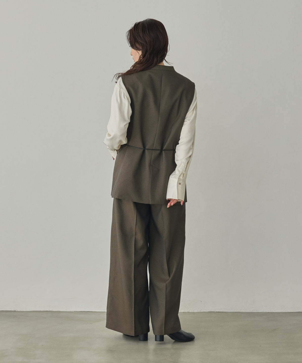 PLEATED PANTS
