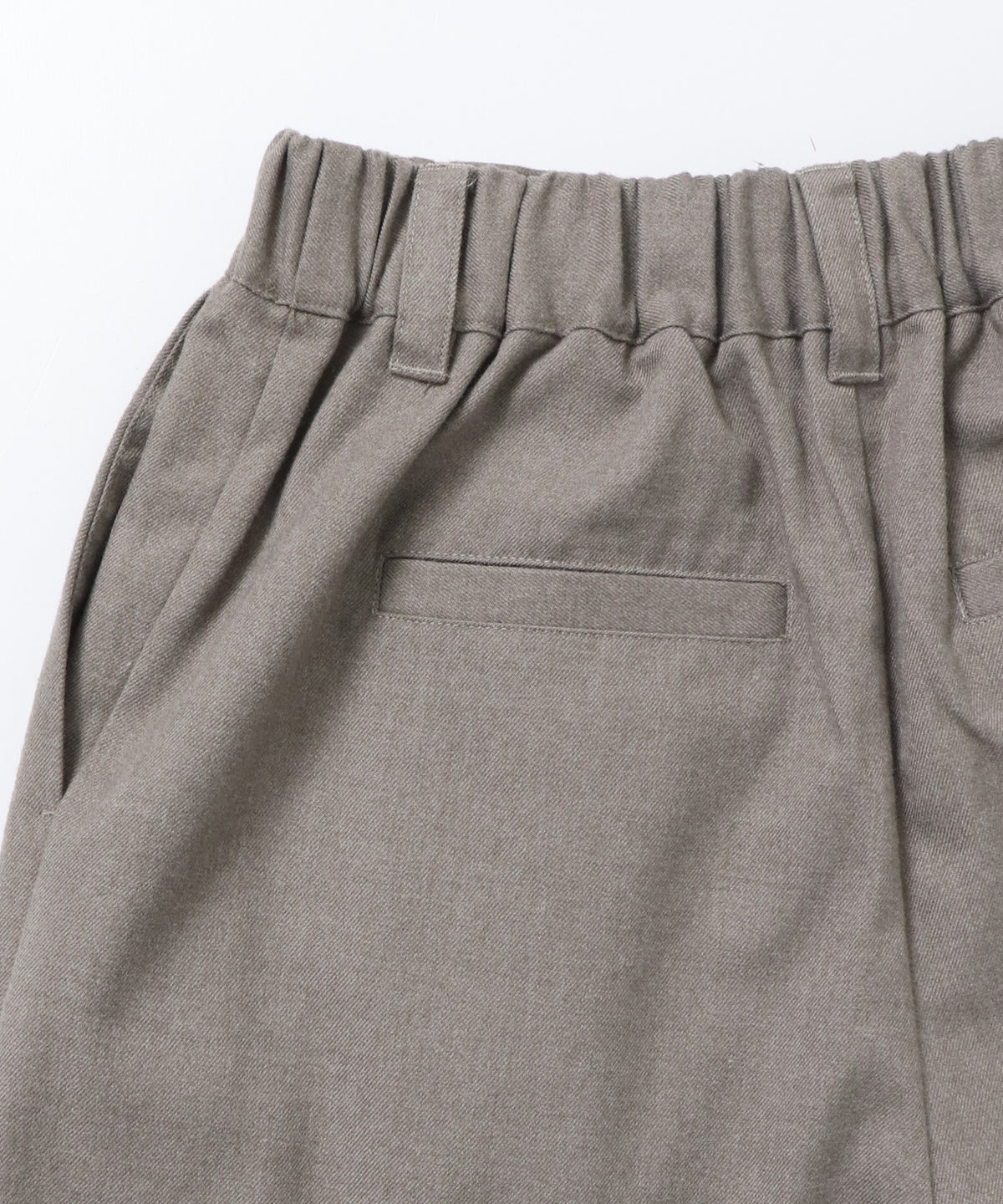 WIDE-LEG WITH LACE HEM PANTS