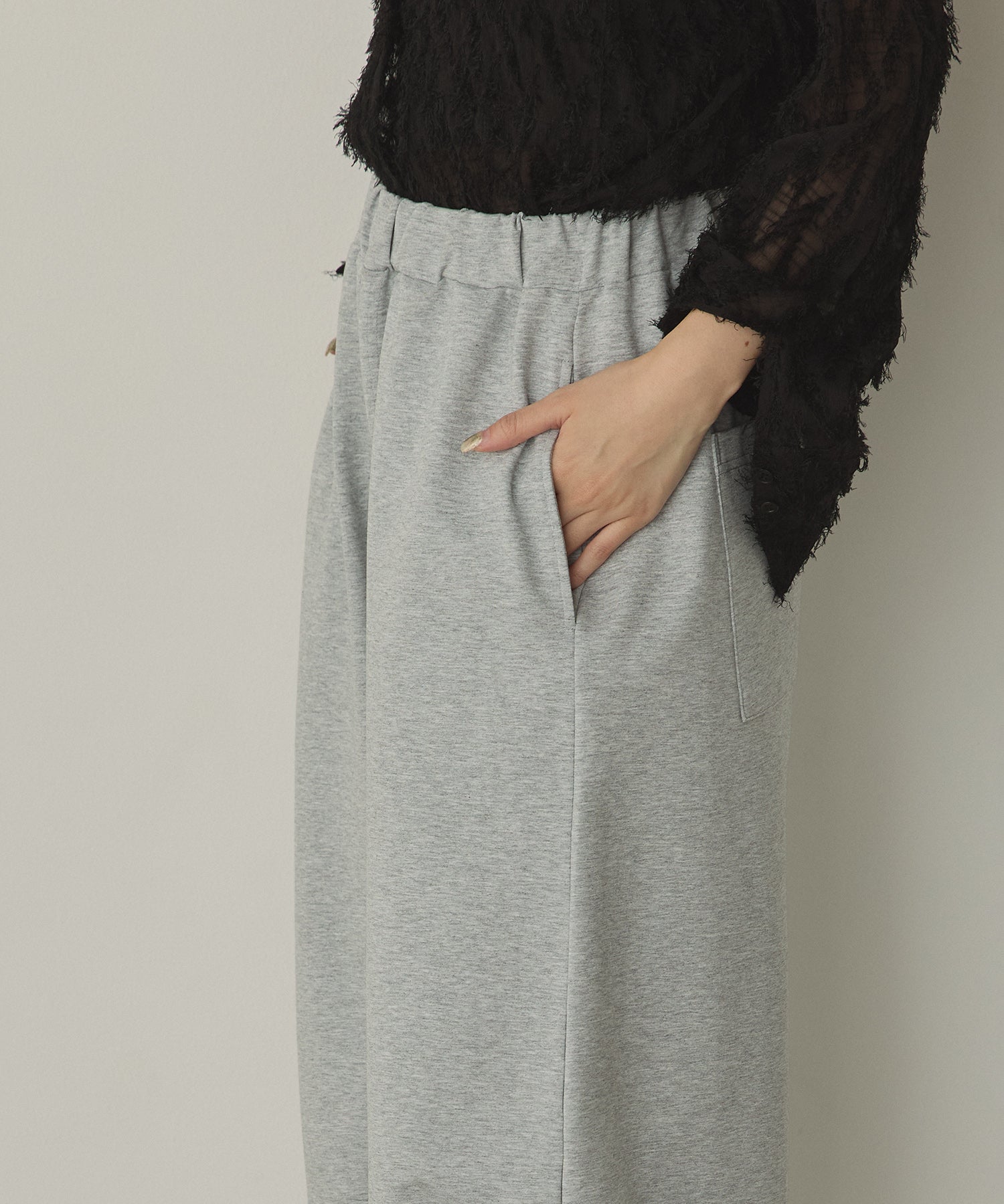 コクーン スウェットパンツ