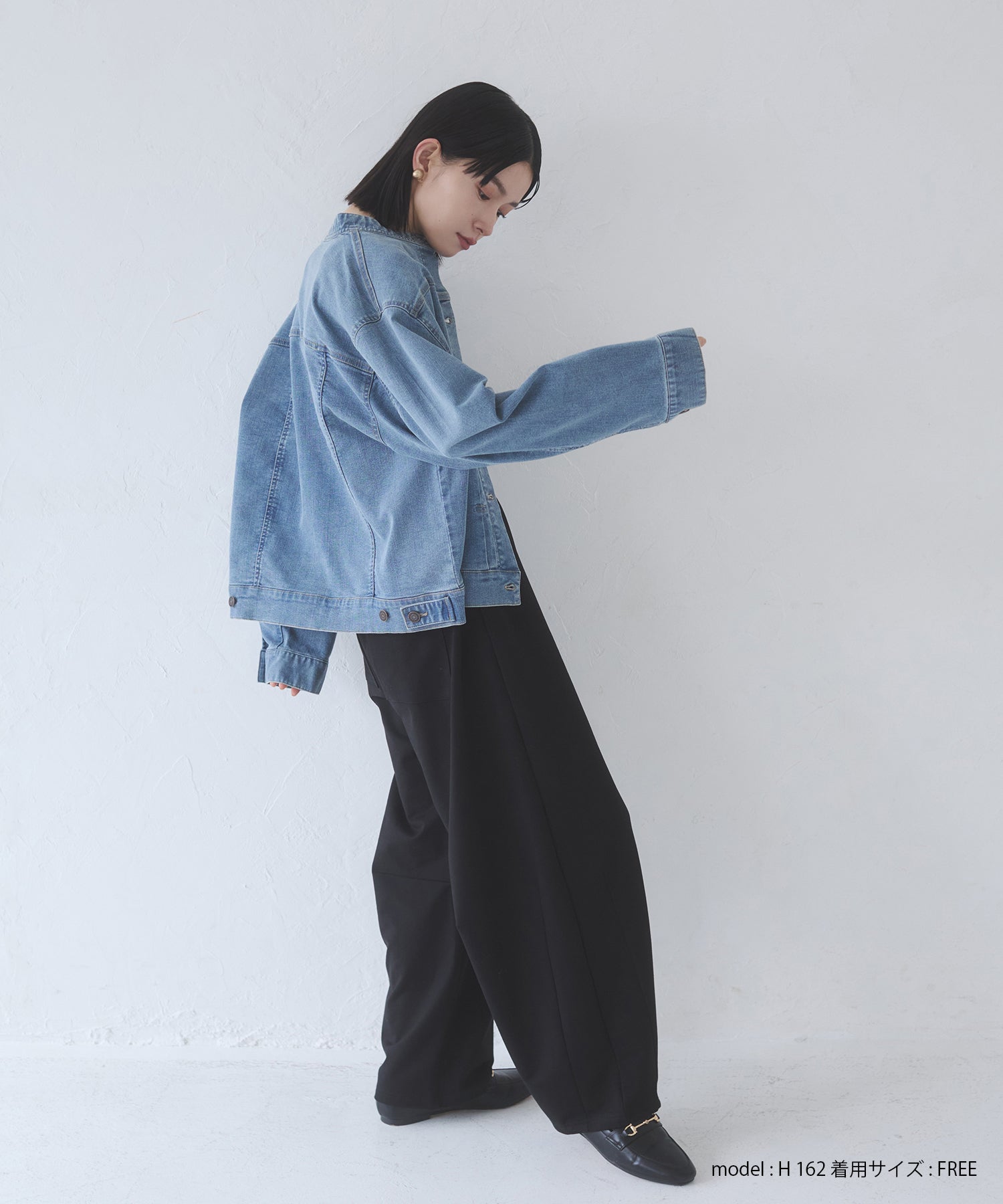 コクーン スウェットパンツ