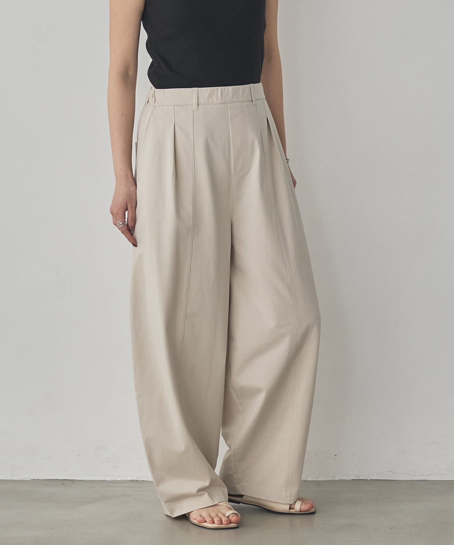 COOL-TOUCH JERSEY COCOON TROUSERS