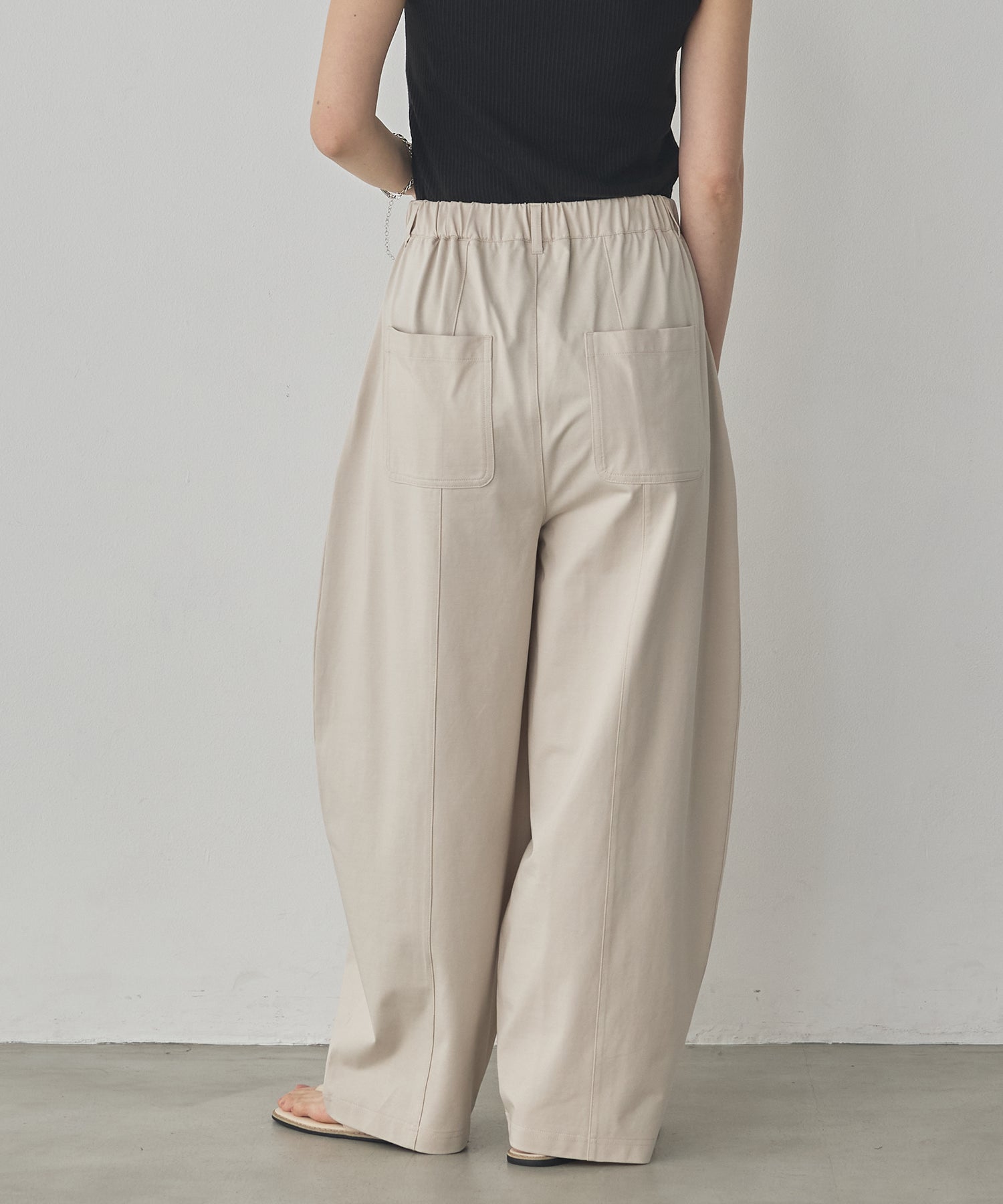 COOL-TOUCH JERSEY COCOON TROUSERS