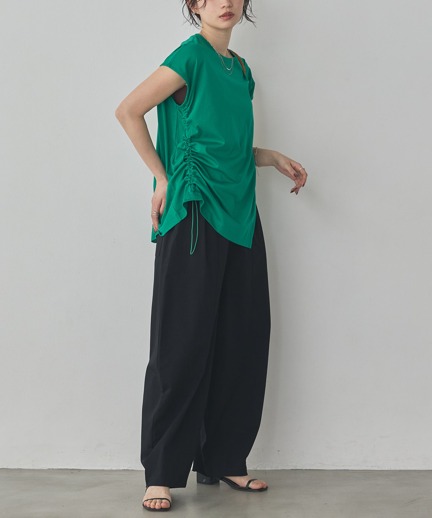 COOL-TOUCH JERSEY COCOON TROUSERS