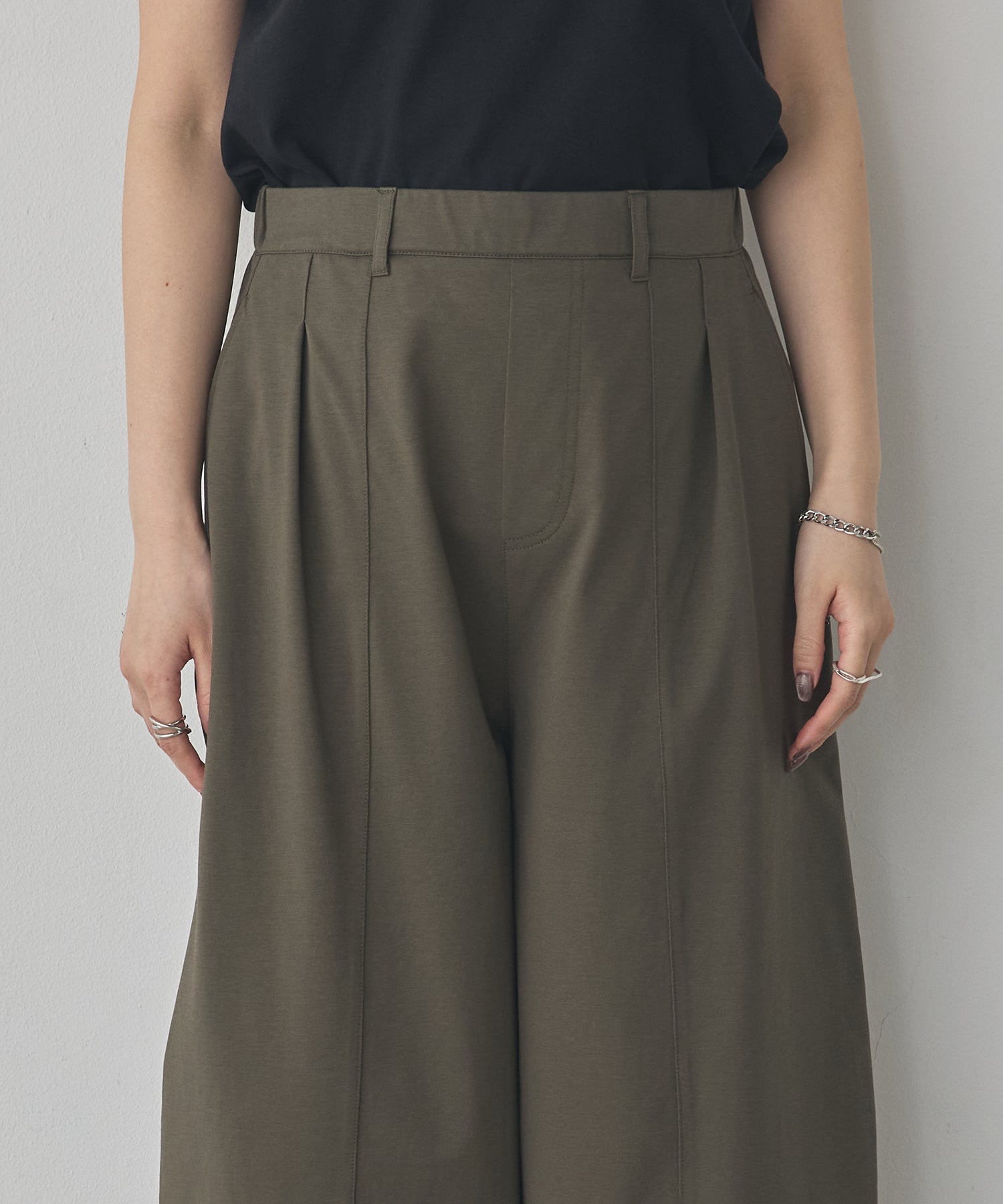 COOL-TOUCH JERSEY COCOON TROUSERS