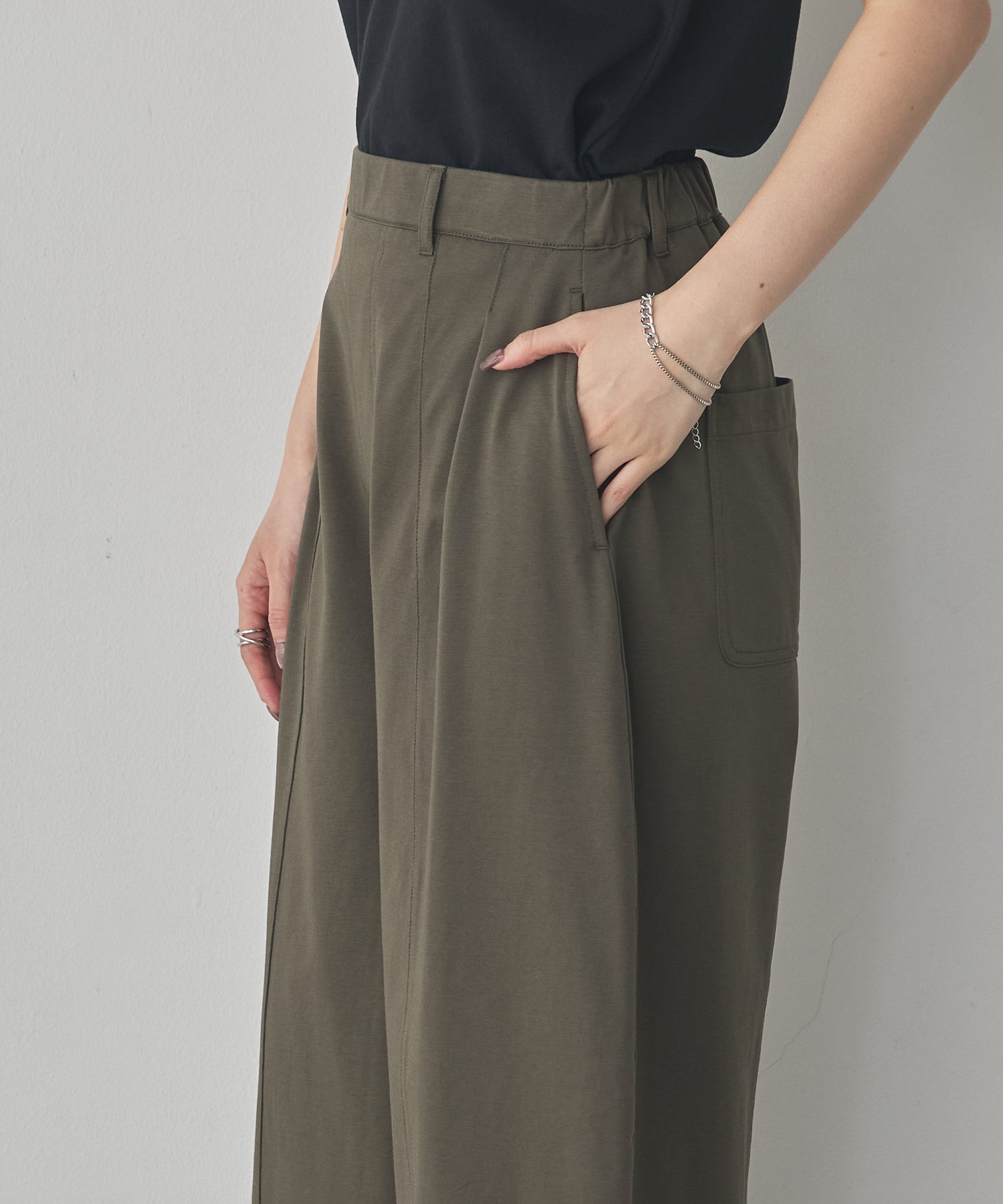 COOL-TOUCH JERSEY COCOON TROUSERS