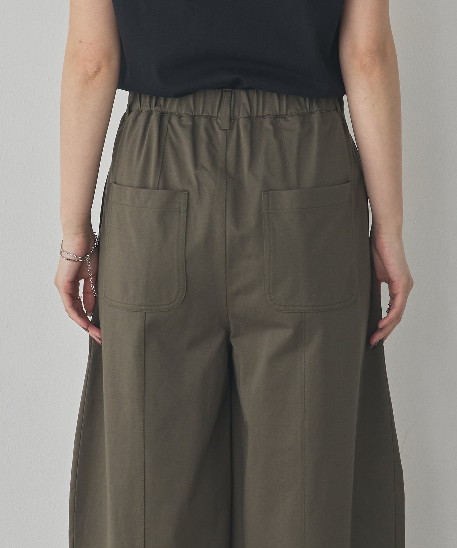 COOL-TOUCH JERSEY COCOON TROUSERS