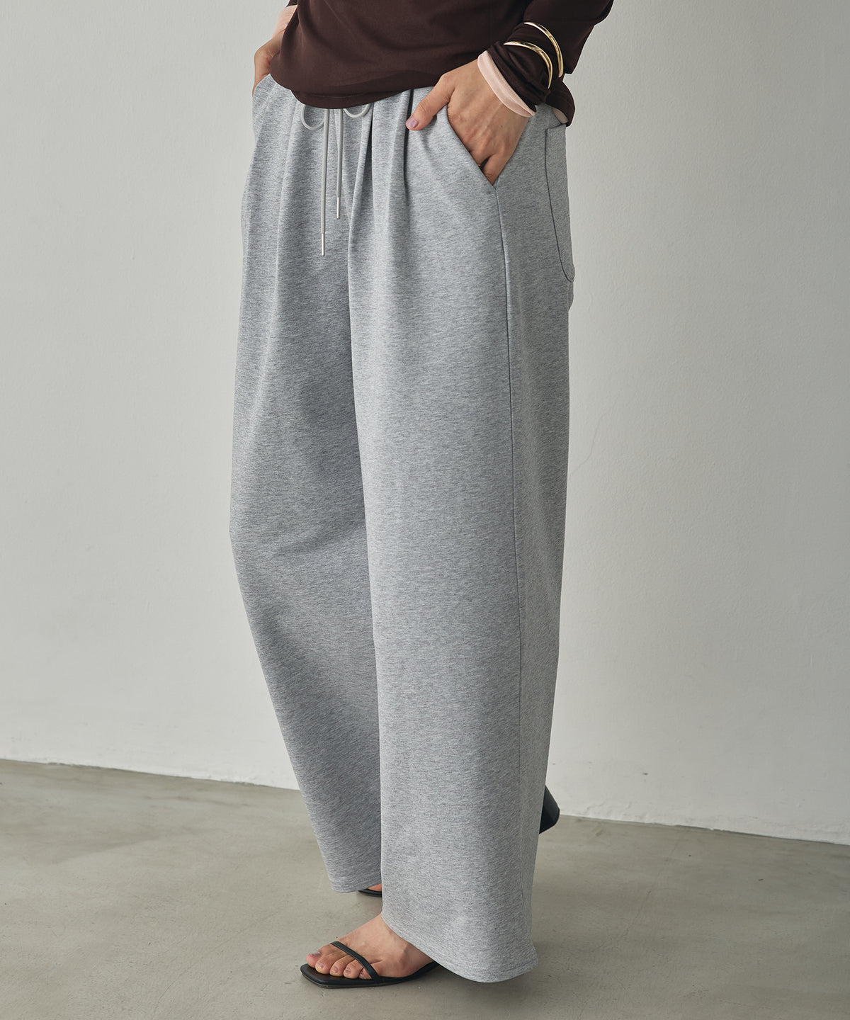 FLEECE-LINED EASY SWEATPANTS