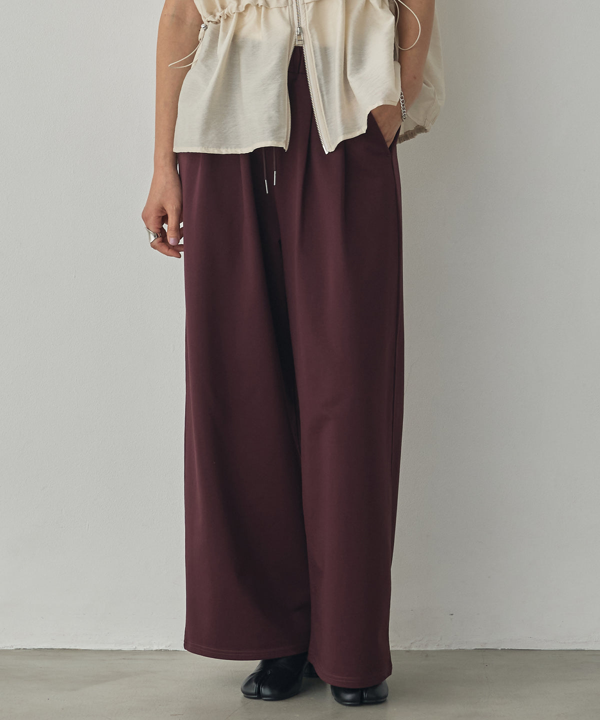 FLEECE-LINED EASY SWEATPANTS
