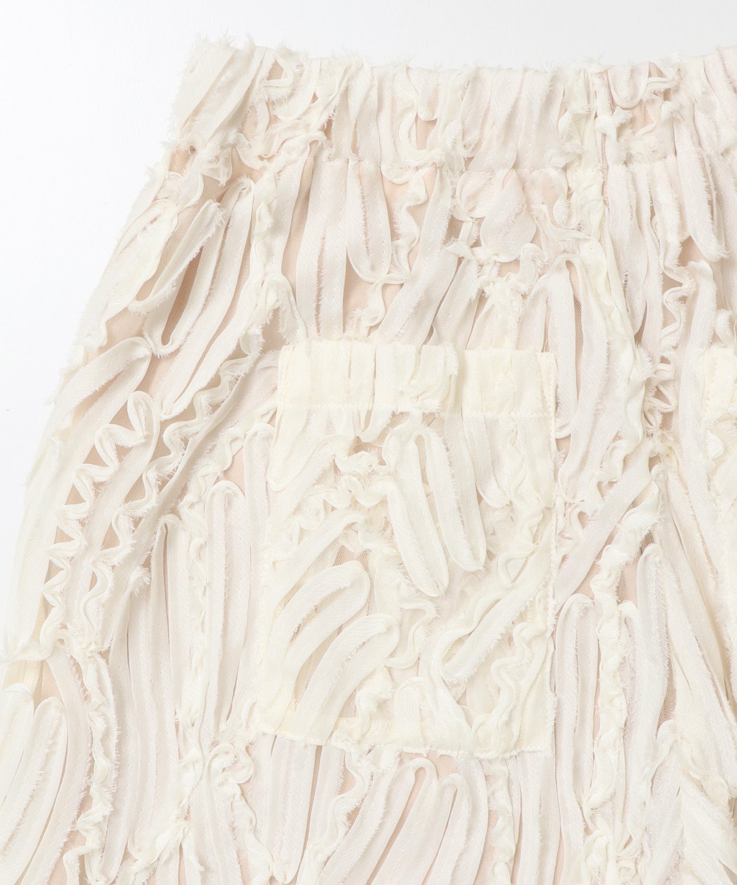 MOTIF LACE STRAIGHT-LEG PANTS