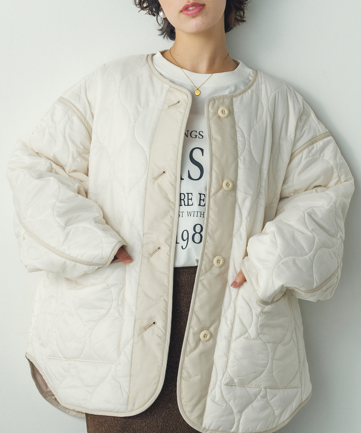 QUILTED REVERSIBLE JACKET