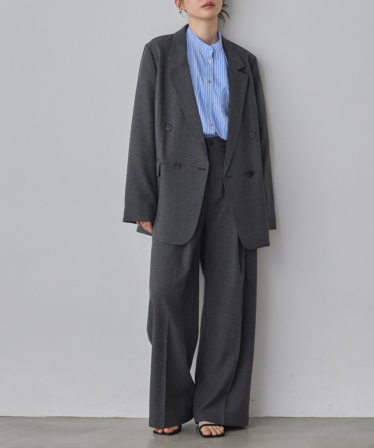 model : H160 着用サイズ : FREE