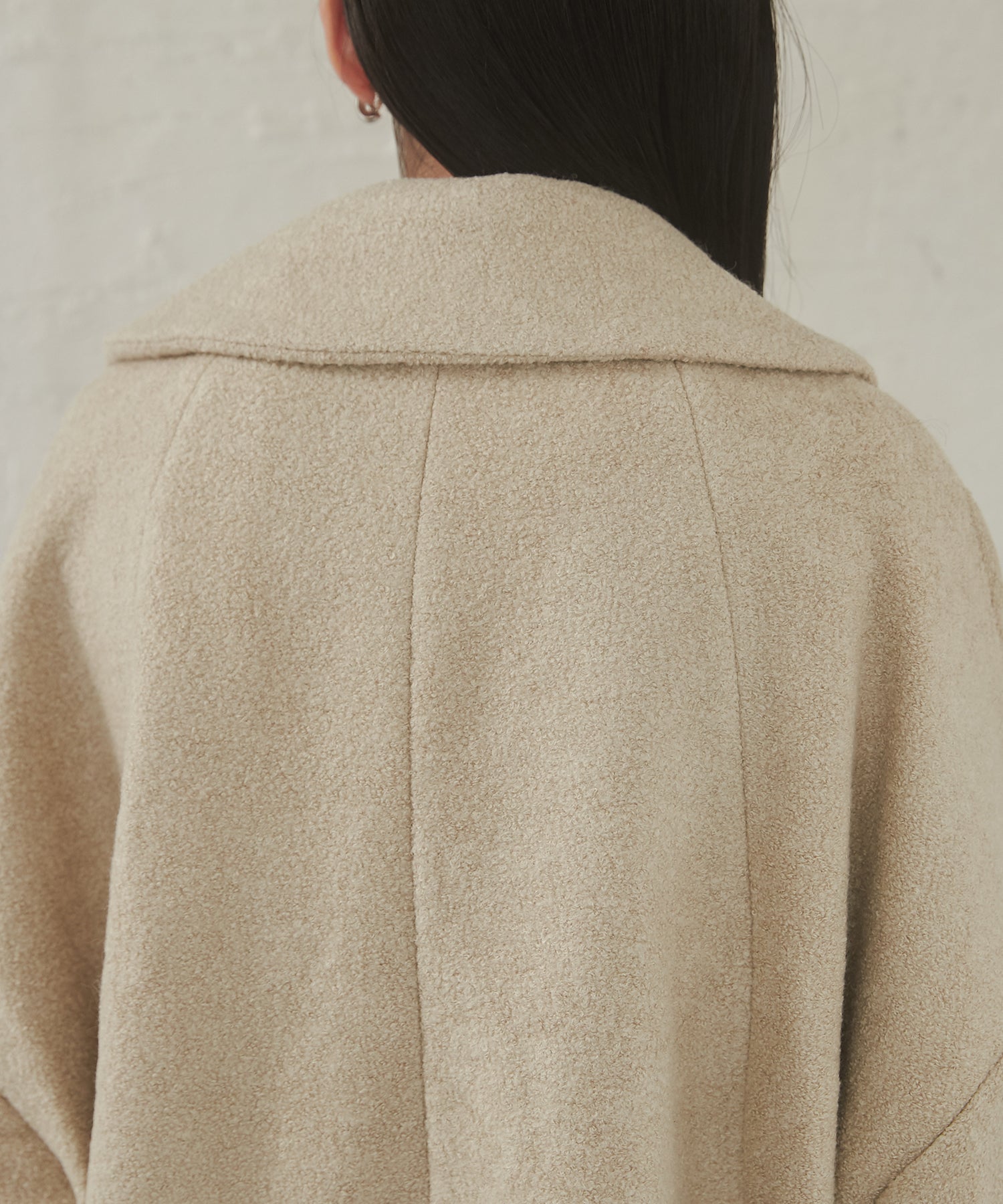 ミニブークレ オーバージャケット