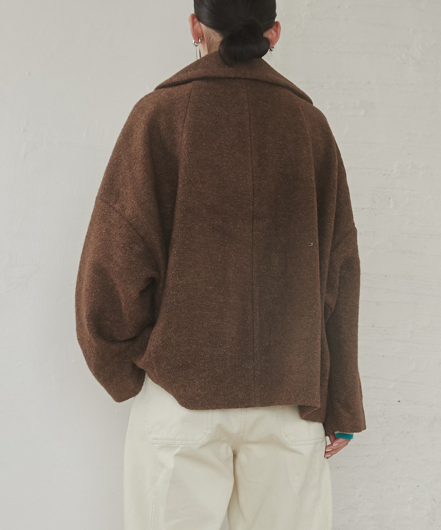 ミニブークレ オーバージャケット