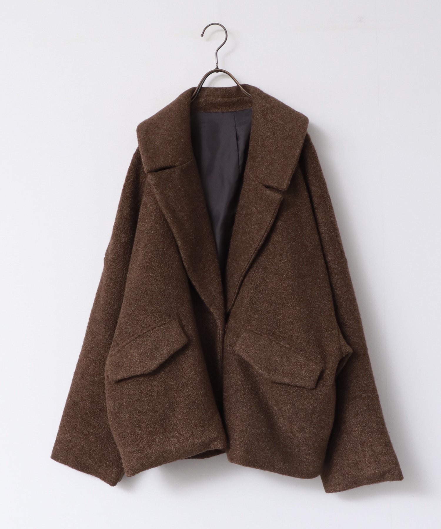 ミニブークレ オーバージャケット