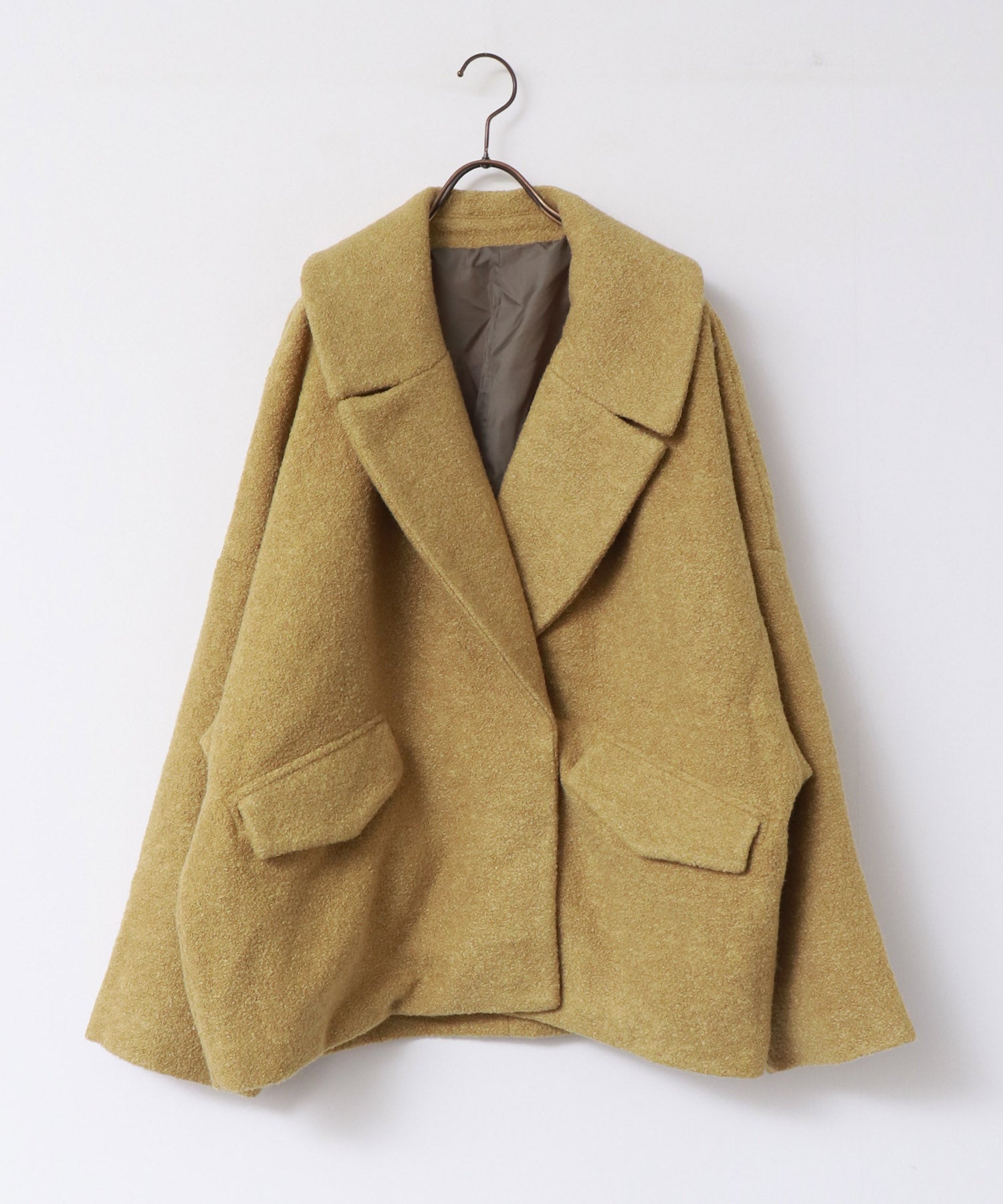 ミニブークレ オーバージャケット