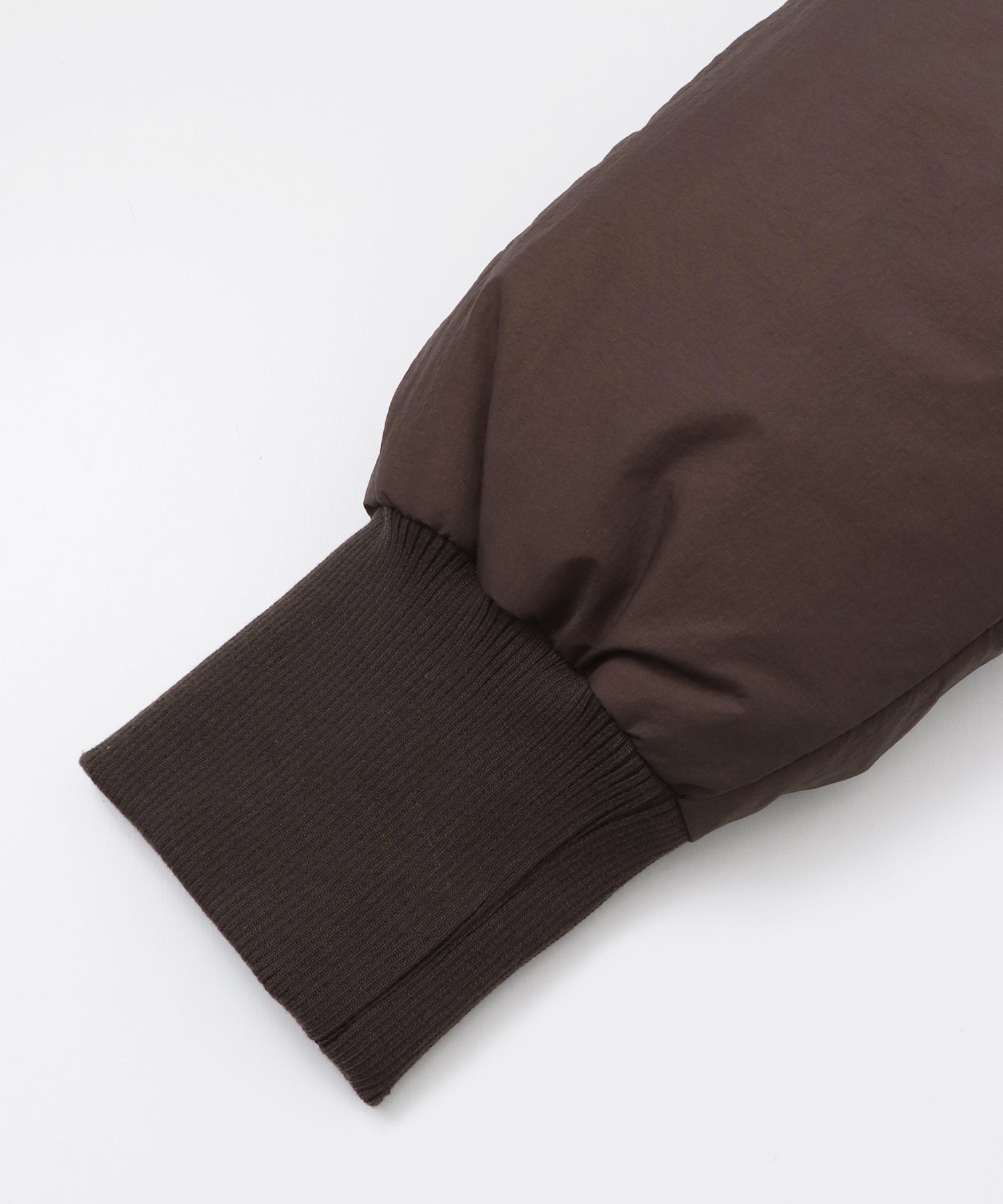 中綿 ワッシャーナイロン(撥水)ショートブルゾン