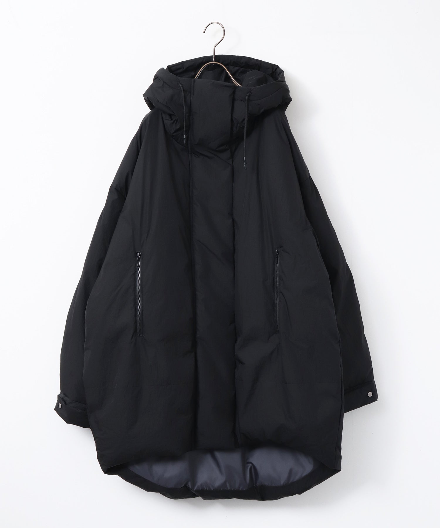 中綿 ワッシャーナイロン(撥水)ミディアムコート