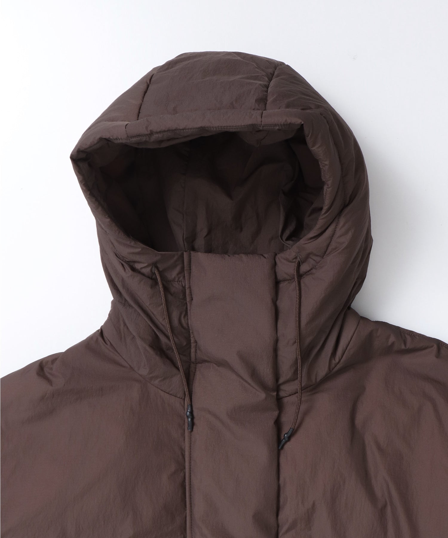 中綿 ワッシャーナイロン(撥水)ミディアムコート