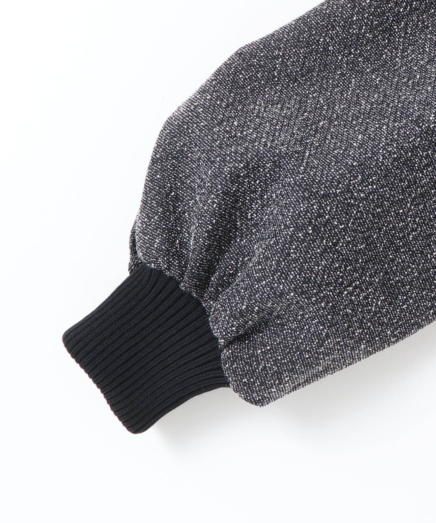 STAND COLLAR TWEED BLOUSON
