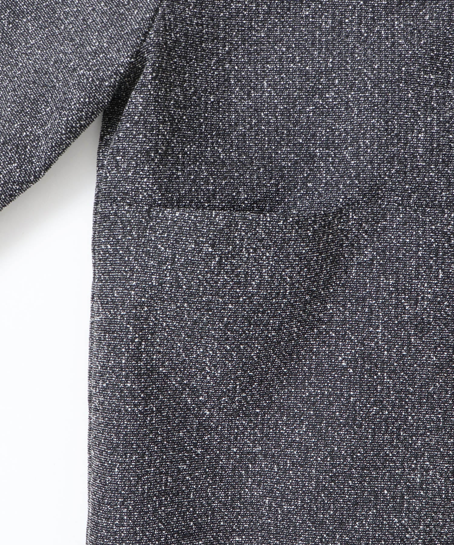STAND COLLAR TWEED BLOUSON