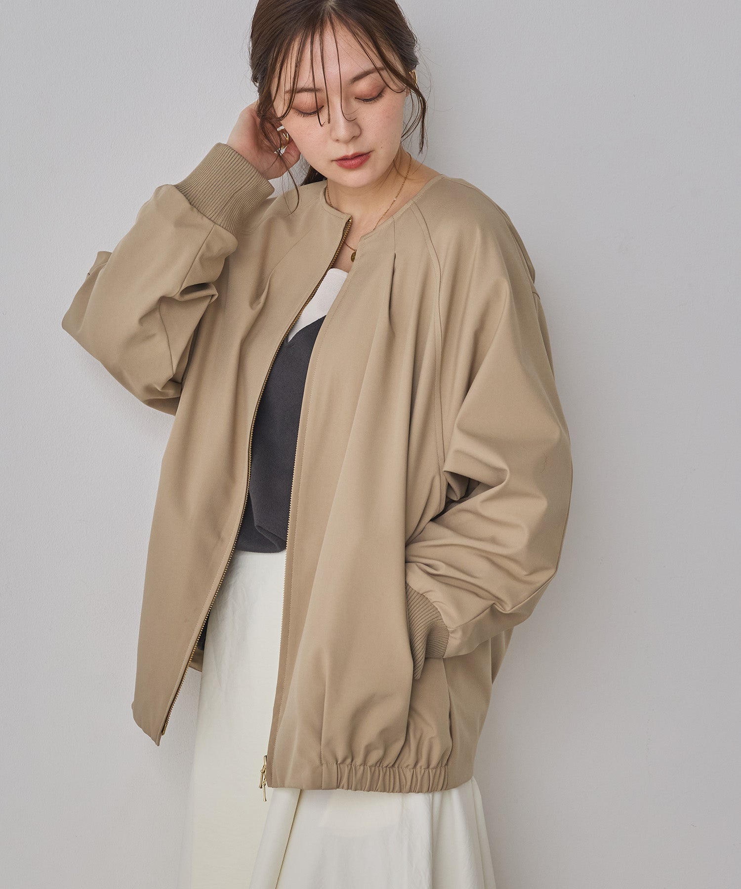 ボンディング ドルマンブルゾン