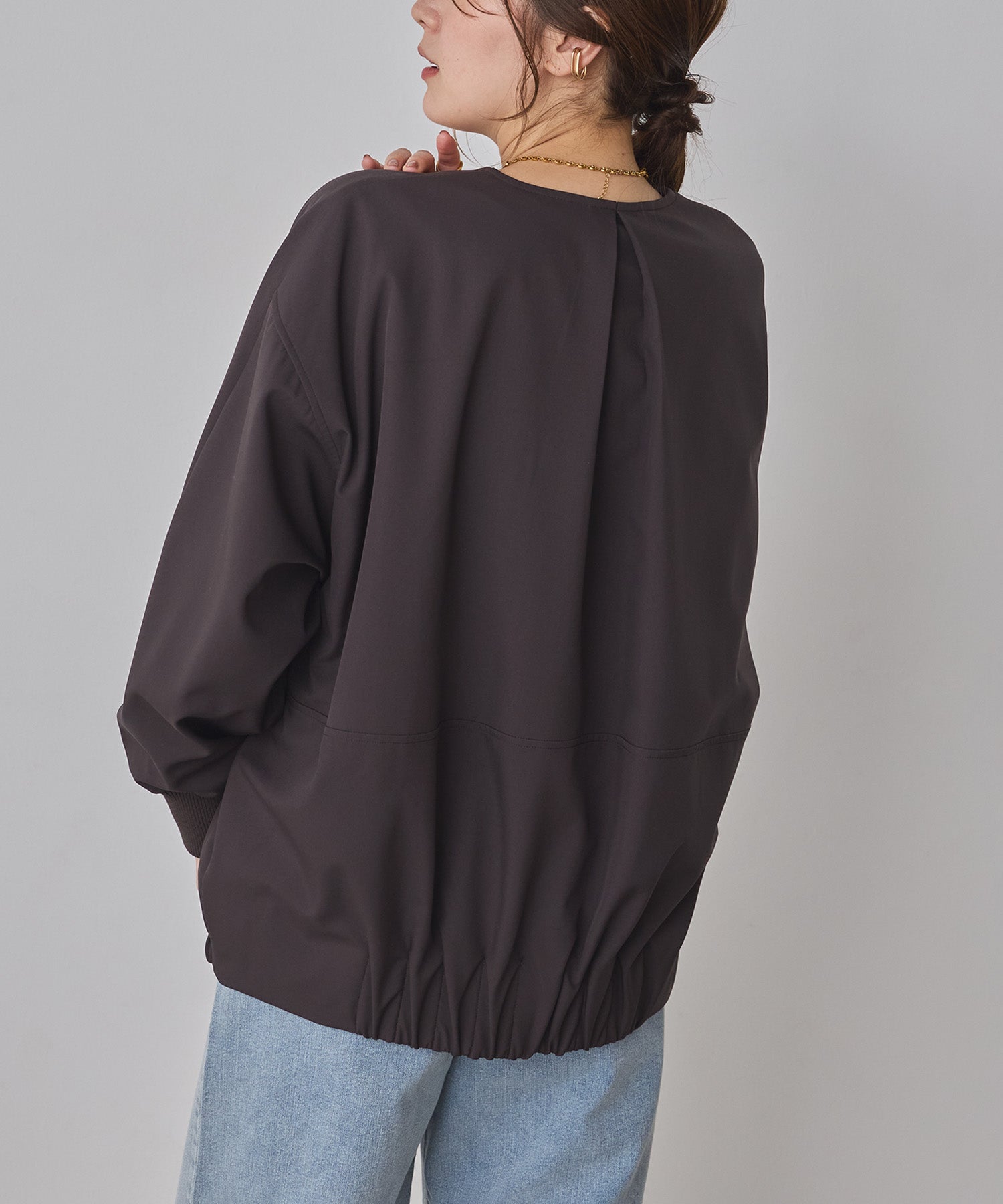 BONDING DOLMAN BLOUSON