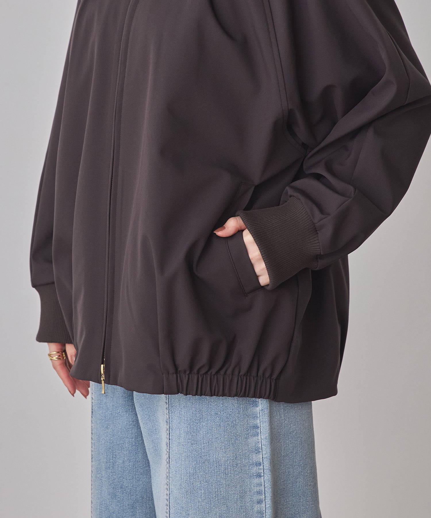 BONDING DOLMAN BLOUSON